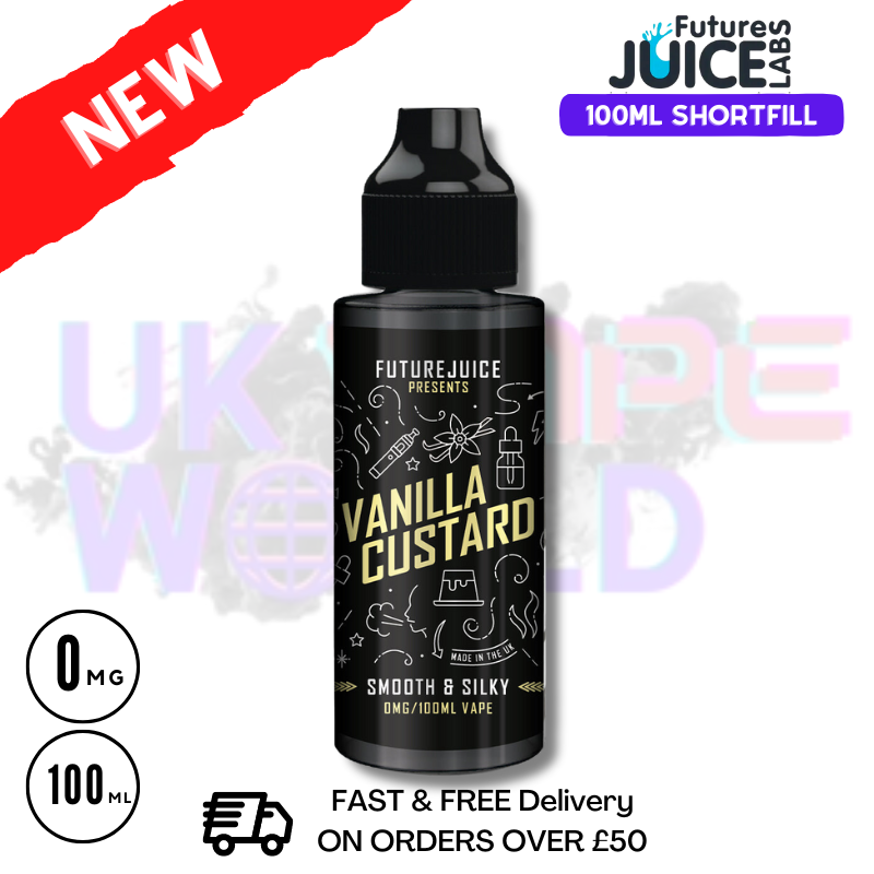 Shop Vanilla Custard Future juice e liquid - UK Vape World