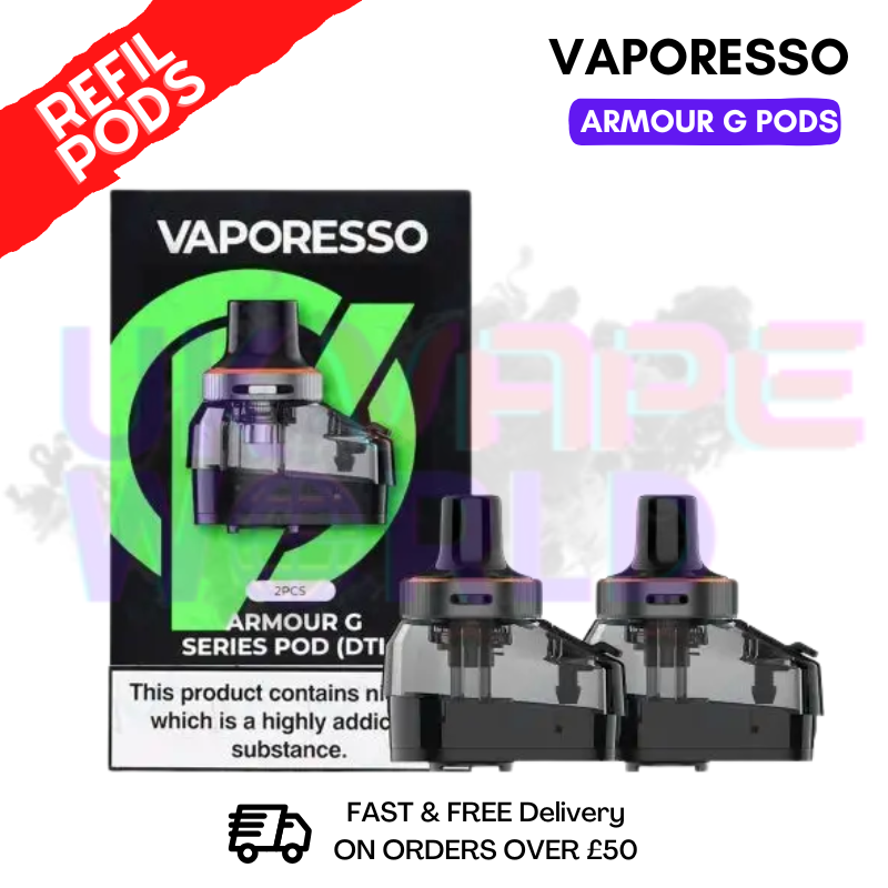 Shop Vaporesso Armour G pods - UK Vape World