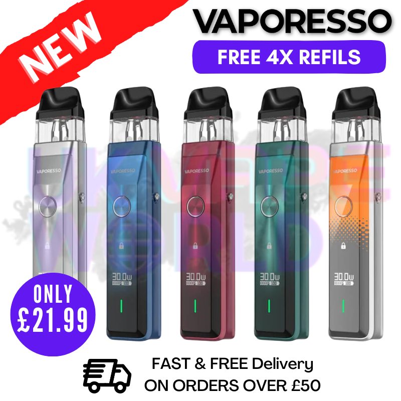Vaporesso Xros Pro Pod Vape Kit | FREE 4X REFILS | £21.99