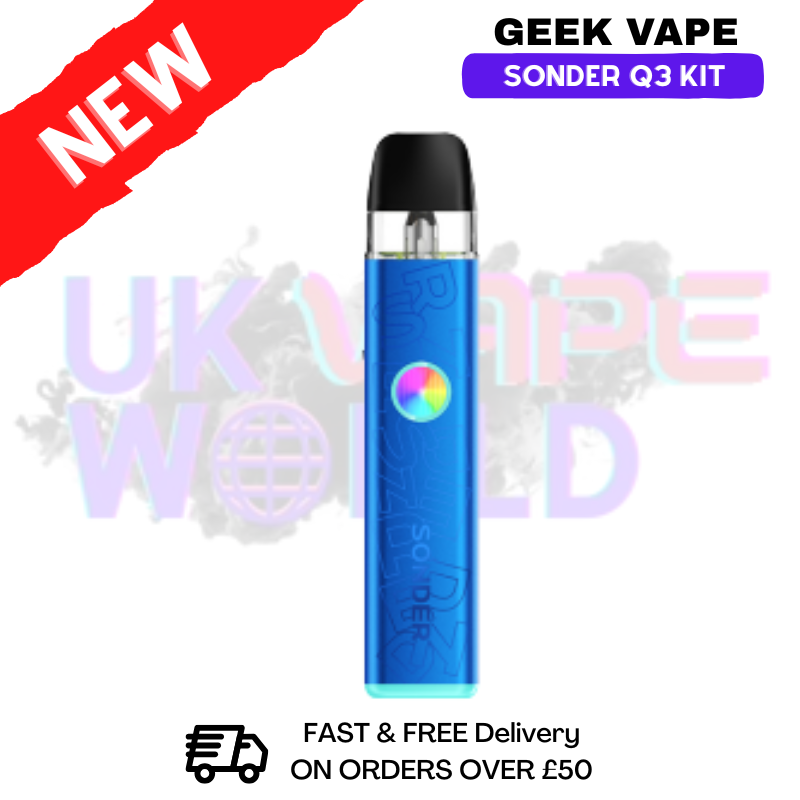 Vibe Blue GeekVape Sonder Q3 Kit - ukvapeworld