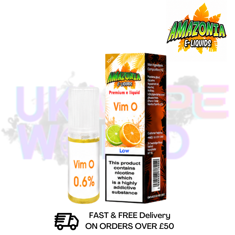 Amazonia 10ml Vim O Eliquid Only £2.99 (PCS) - UK Vapeworld