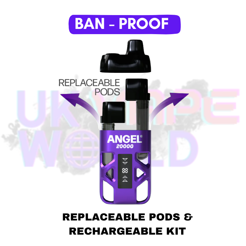 Violet Ediiton Angel Bar 20K Puff Twist Prefilled Pod Kit