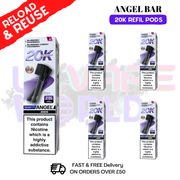 Violet Edition Angel Bar 20K REPLACEMENT PODS Box Of 5 - UK Vapeworld