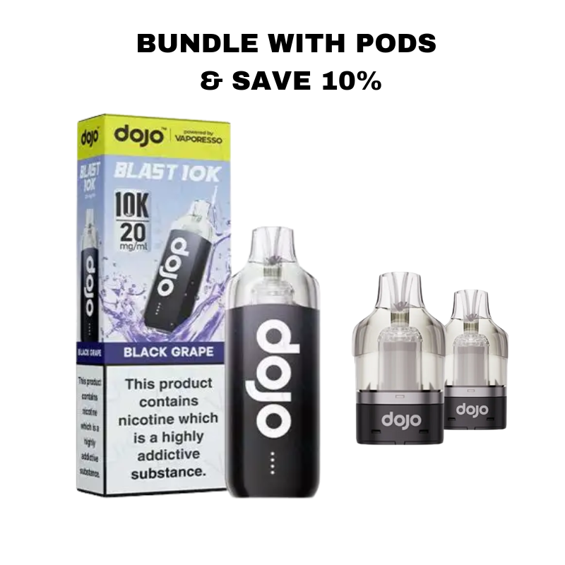 Double Apple Dojo Blast 10K Puff Prefilled Kit