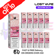 Shop Watermelon Cherry Lost Vape Nic Salt Box Of 10 - £17.99 - UK Vape World