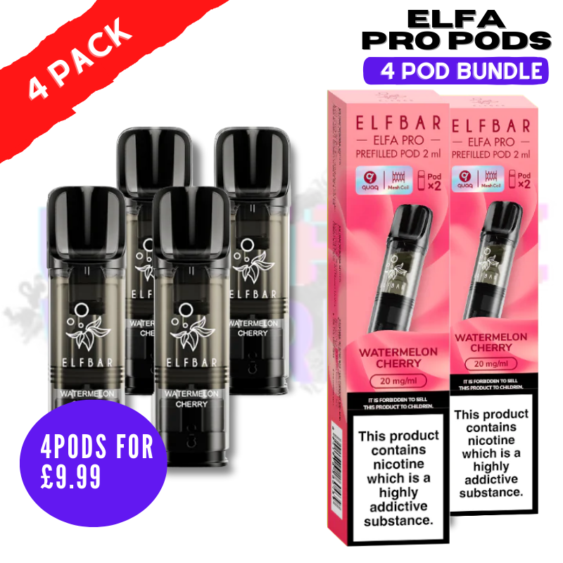Watermelon Cherry ELFA Pro Pods - Pack Of 4 PODS