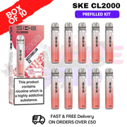Watermelon ICE SKE CL2000 Kits Box Of 10 - £39.99 - ukvapeworld