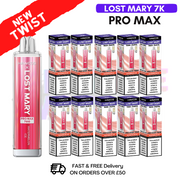Shop Watermelon ICE Lost Mary Pro Max 7K Box Of 10 - UK Vape World