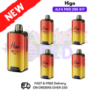 Watermelon Ice Higo Alfa Pro 25K Prefilled Pod Kit Box of 5 - ukvapeworld
