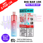 Watermelon Ice Big Bar 15K Prefilled Pod Kit - £7.89 - ukvapeworld