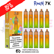 Watermelon Ice RandM 7000 Puff T7000 Box Of 10 - ukvapeworld