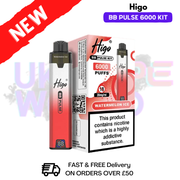 Watermelon Ice Higo BB Pulse 6000 Prefilled Pod Kit - ukvapeworld