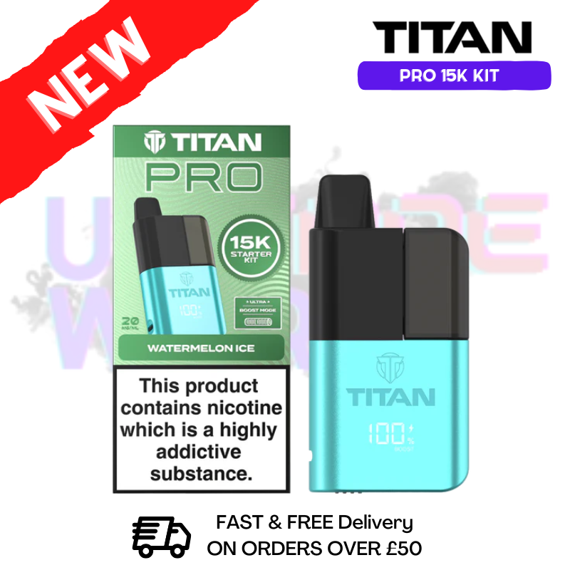 Watermelon Ice Titan Pro 15K Pod Kit