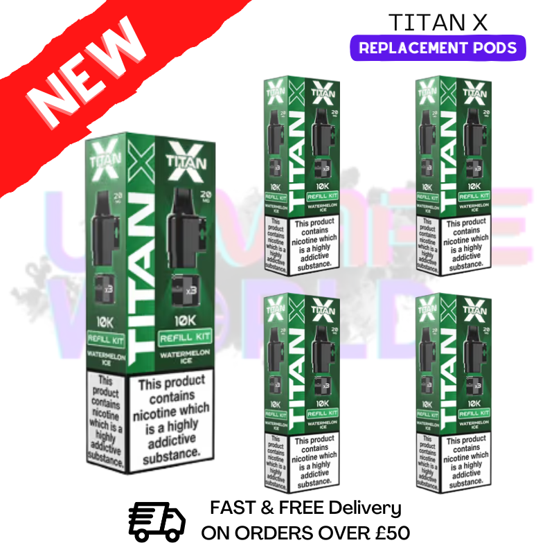 Titan X Replacement Pods Titan X Replacement Pods