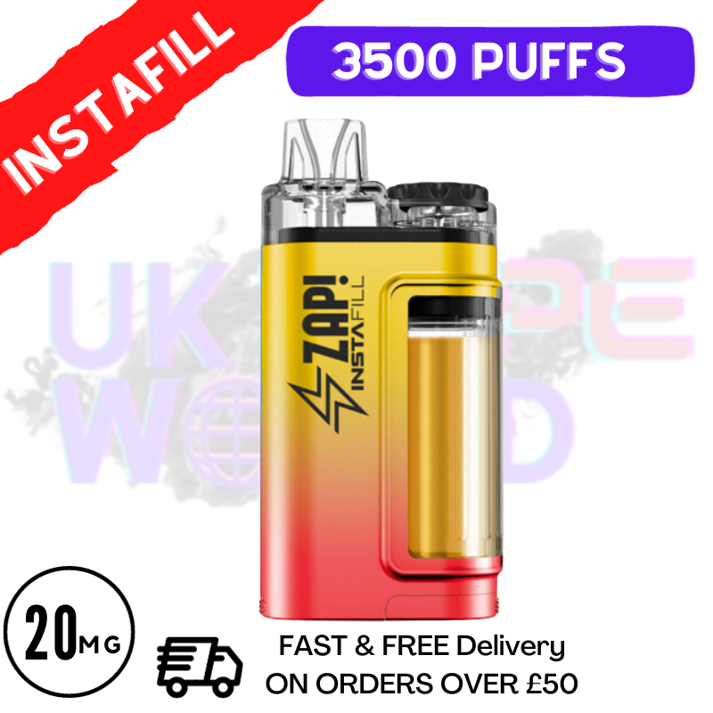 Shop Zap Instafill Bar 3500 Puff Watermelon Burst - UK Vape World