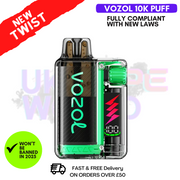Shop Watermelon Ice Vozol 10000 10K Puff Vista Plug Kit - UK Vape World