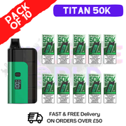 Watermelon Ice Titan X 50000 Puff Pod Kit Box Of 10 - ukvapeworld