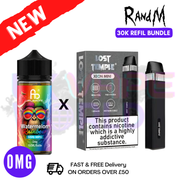 Watermelon Rainbow RandM 30K Puff Zero Nicotine Vape Kit - UK Vapeworld