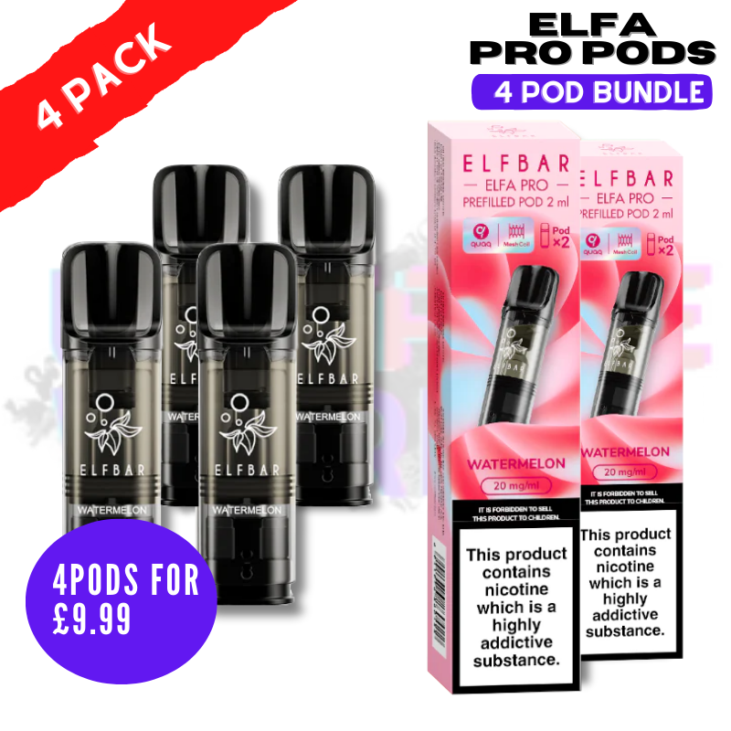 Watermelon ELFA Pro Pods - Pack Of 4 PODS