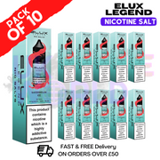 Shop Watermelon ICE Elux Legend Nic Salt BOX OF 10 - UK Vape World