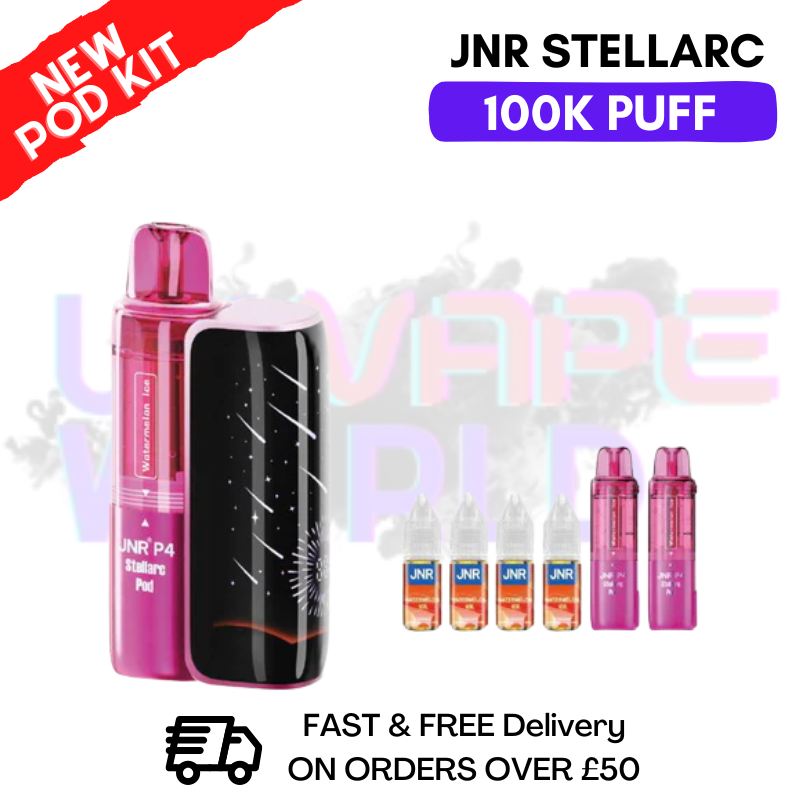 Watermlon ICE JNR 100K Puff Stellarc Pod Kit - ukvapeworld