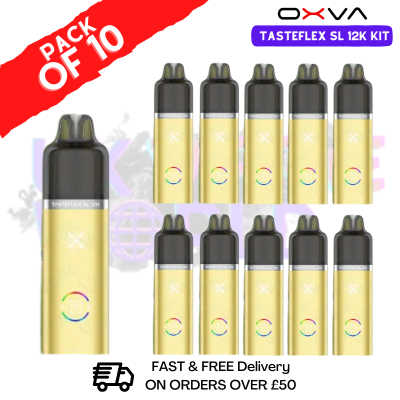 White Grape Ice Oxva Tasteflex SL 12K Kits Box Of 10 - ukvapeworld