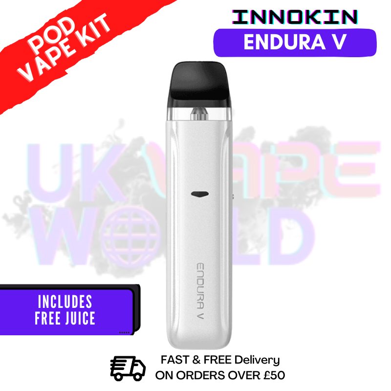 White_Innokin_Endura_V_Pod_Kit