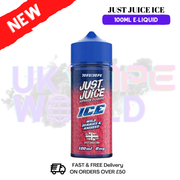 Wild Berries and Aniseed Just Juice ICE Shortfill 100ml E-liquid  - UK Vapeworld