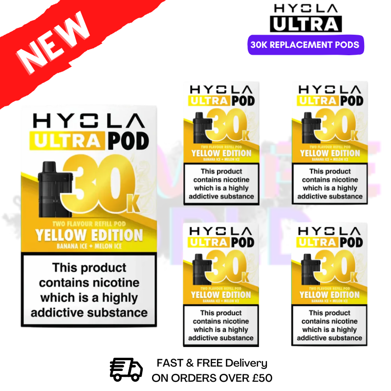 Yellow Edition Hyola 30K Replacement Pods Box Of 5