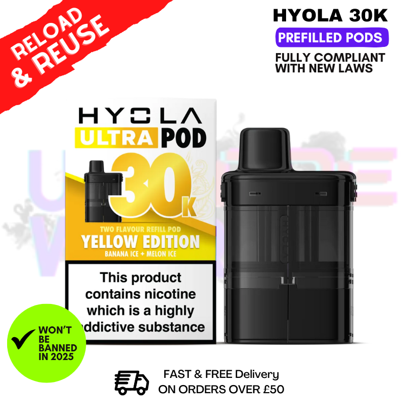 Yellow Edition Hyola 30K Replacement Pods