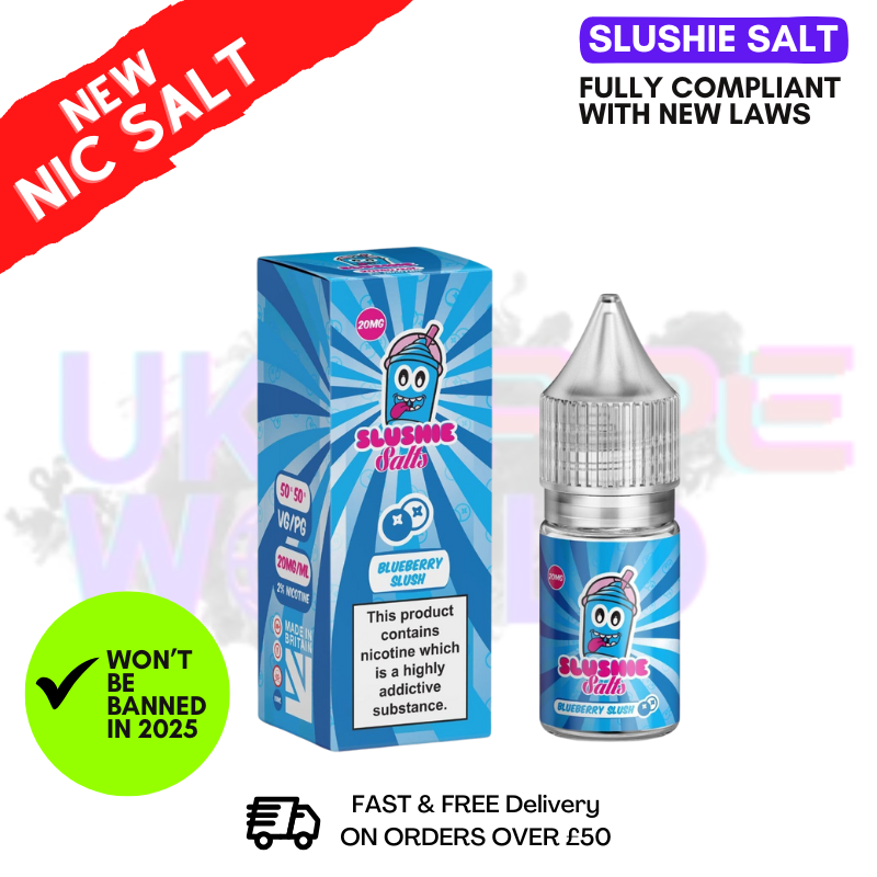 Slushie Salts Blueberry Slush E Liquid