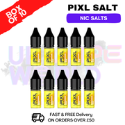 Shop Banana ICE Pixl Nic Salt Box Of 10 - UK Vape World