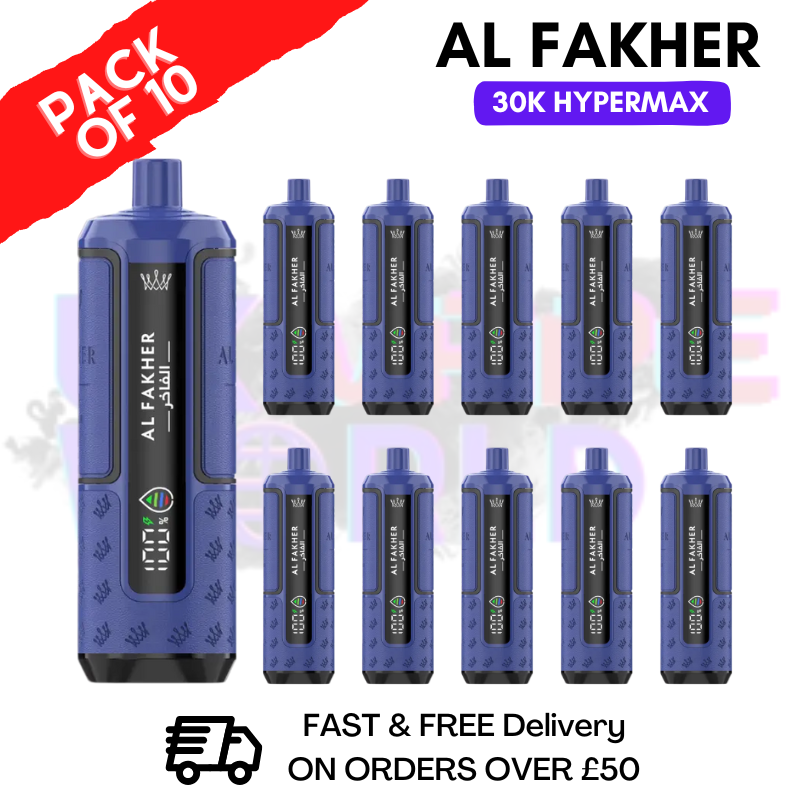 Berry Blue AL Fakher 30K Kits Box Of 10 - ukvapeworld