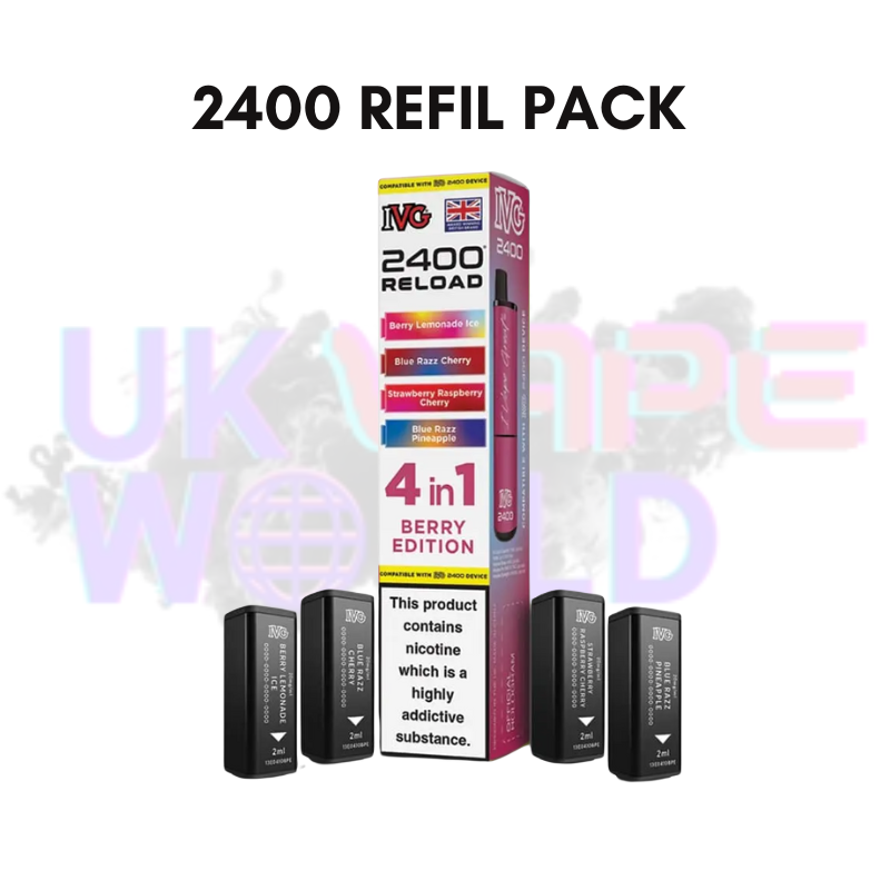 Berry Edition IVG 2400 RELOAD Pods - Box Of 10