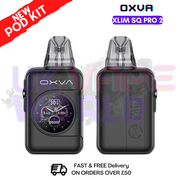 shop Black Leather Oxva Xlim SQ Pro 2 Kit - ukvapeworld