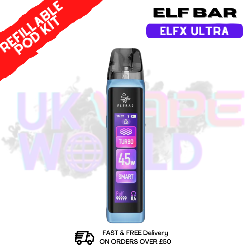 Elf Bar ELFX Ultra Pod Kit - Lowest Price Elf Bar ELFX Ultra Pod Kit - Lowest Price