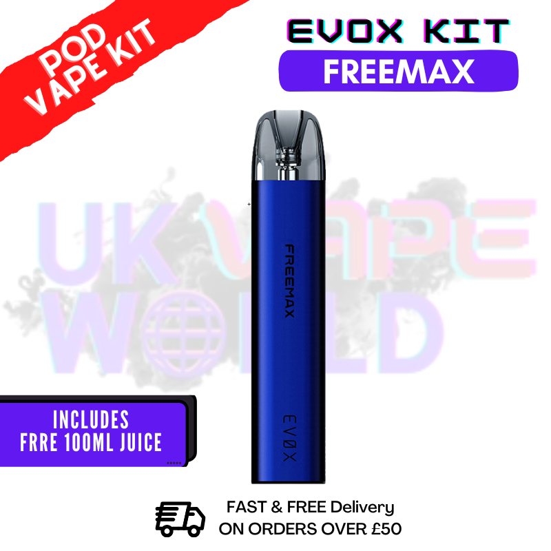 Blue FreeMax Evox Refillable Pod Vape Kit