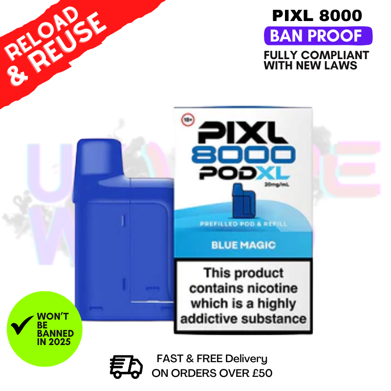 Blue Magic Pixl 8K Replacement Pods (Refil Pack)