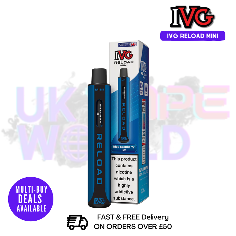 IVG Reload Mini 600 Puff Pod Kit  3 for 9