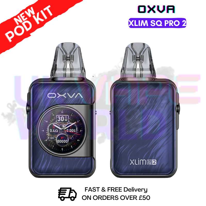 Oxva Xlim SQ Pro 2 Pod Kit + FREE Nic Salt - Only 22.99 Oxva Xlim SQ Pro 2 Pod Kit + FREE Nic Salt - Only 22.99
