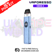 shop Blue Silk Vaporesso Xros 5 Refillable Pod Vape Kit - ukvapeworld
