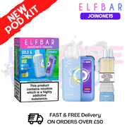 Buy Blue Sour Raspberry Lemonade ELFBAR 15K JoinOne15 Pod Kit - UK Vape World