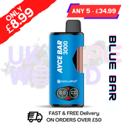 Shop Blue Bar DOVPO ACE Bar 3000 4 in 1 Disposable Kit - UK Vape World