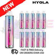 Shop Blueberry Raspberry Hyola Pro Max 8000 Puff Box Of 10 - UK Vape World