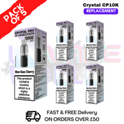 Blue Razz Cherry CP Pro 10K Replacement Pods Box Of 5 - ukvapeworld