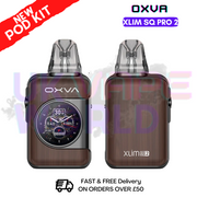 shop Brown Wood Oxva Xlim SQ Pro 2 Kit - ukvapeworld