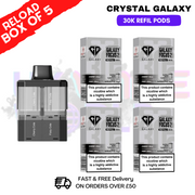 Shop Cherry Cola Crystal Galaxy 30K Replacement Pods Box Of 5 - Ukvapeworld