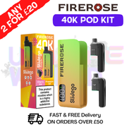 cherry ice Firerose SlideGo 40K Prefilled Pod Kit - ukvapeworld
