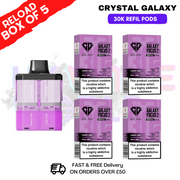 Shop Cherry Lime Crystal Galaxy 30K Replacement Pods Box Of 5 - Ukvapeworld