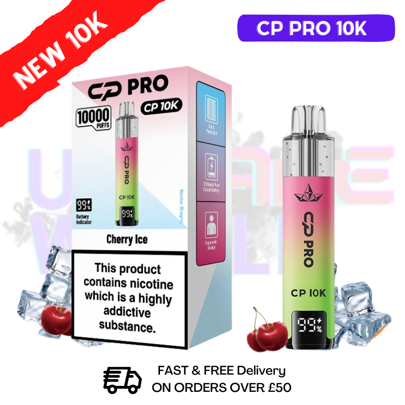 Cherry Ice Cp Pro 10K Puff Pod Kit - ukvapeworld